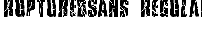 RupturedSans Regular