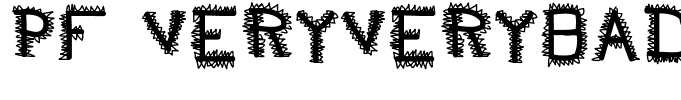 pf veryverybadfont20