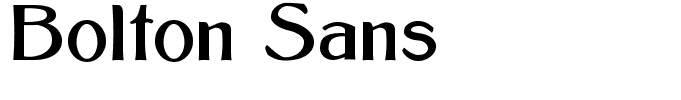 Bolton Sans