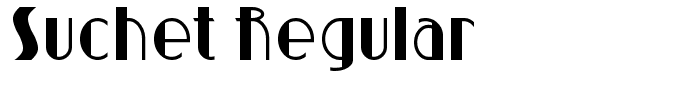 Suchet Regular