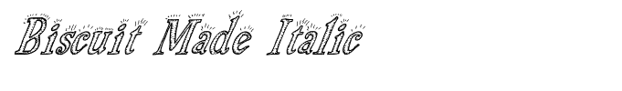 Biscuit Made Italic