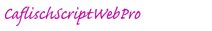 CaflischScriptWebPro