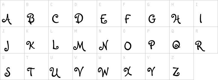 Uppercase characters