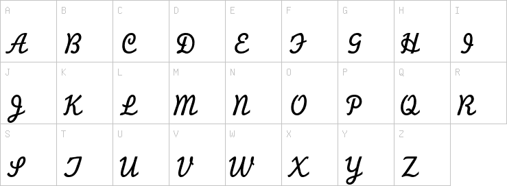 Uppercase characters