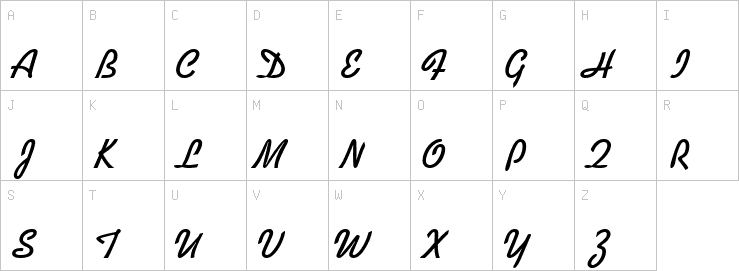 Uppercase characters