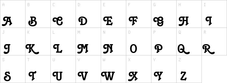 Uppercase characters