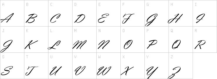 Uppercase characters