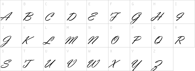 Uppercase characters