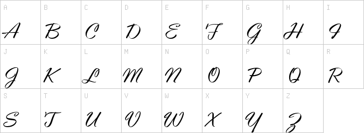 Uppercase characters