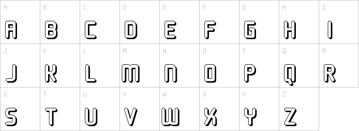 Uppercase characters