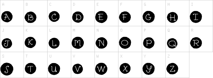 Uppercase characters