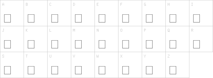 Uppercase characters