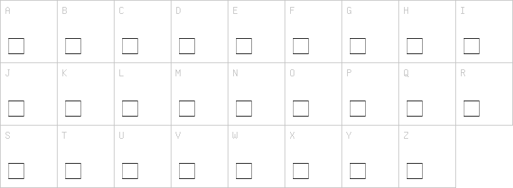 Uppercase characters