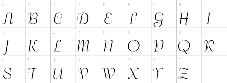 Uppercase characters