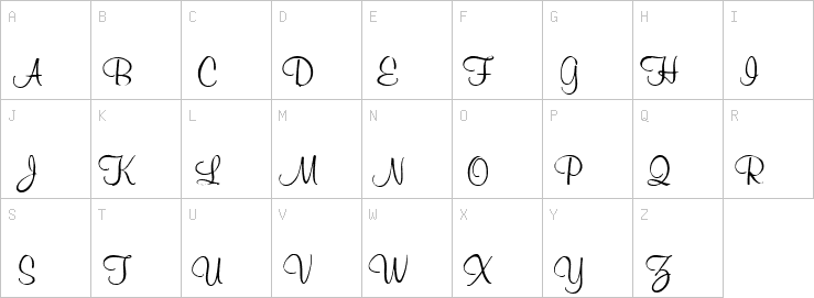 Uppercase characters