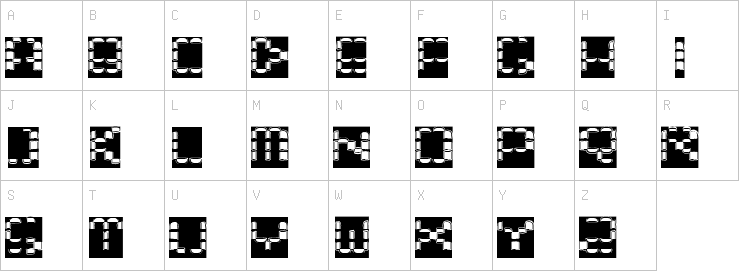 Uppercase characters