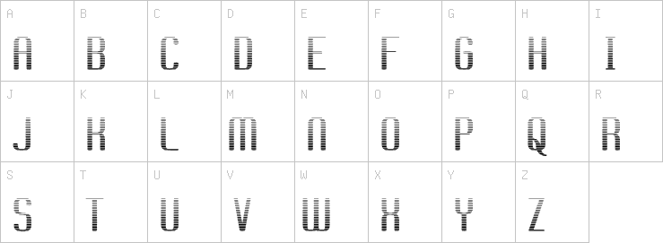 Uppercase characters