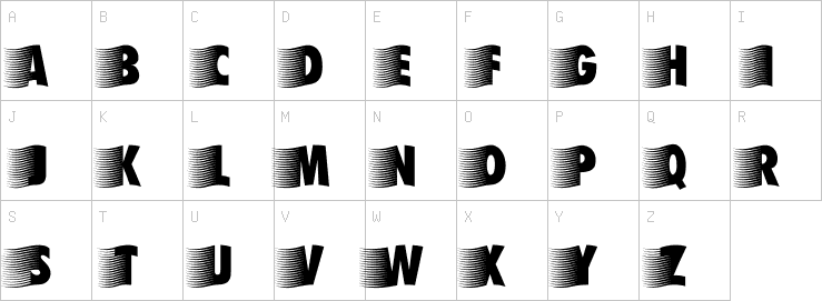 Uppercase characters