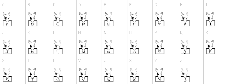 Uppercase characters