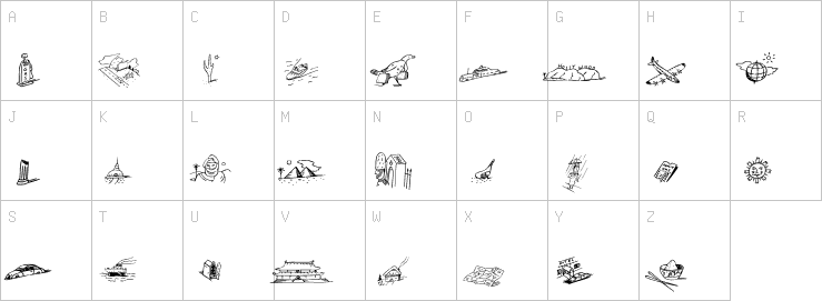 Uppercase characters