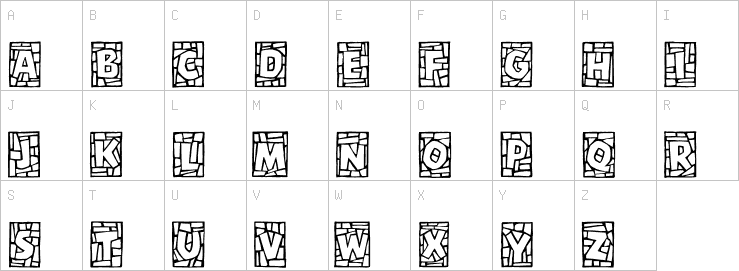 Uppercase characters