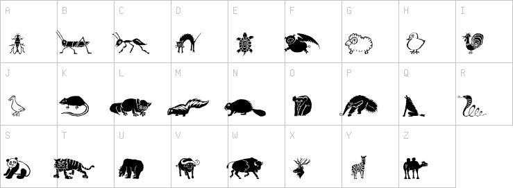 Uppercase characters