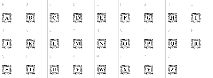 Uppercase characters