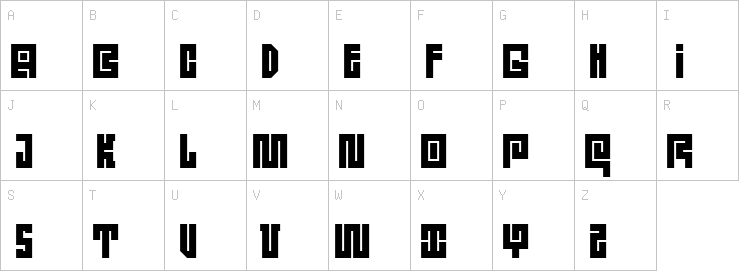 Uppercase characters