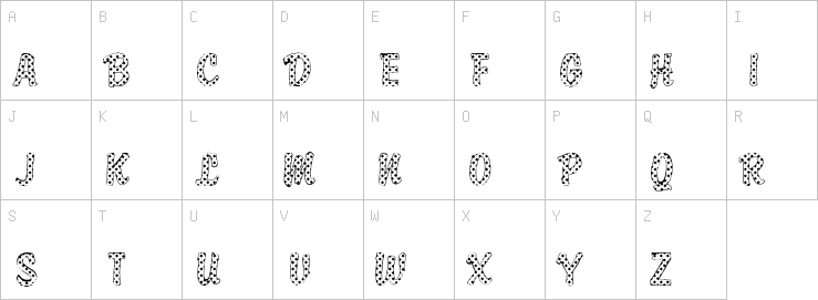 Uppercase characters