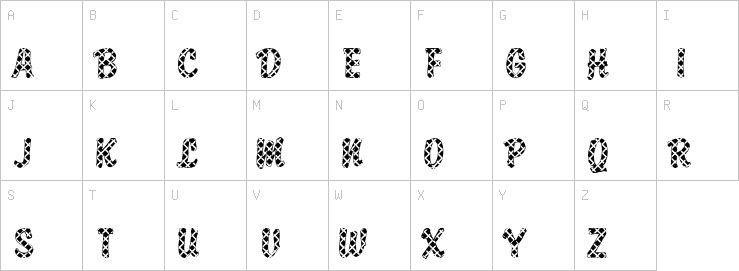 Uppercase characters