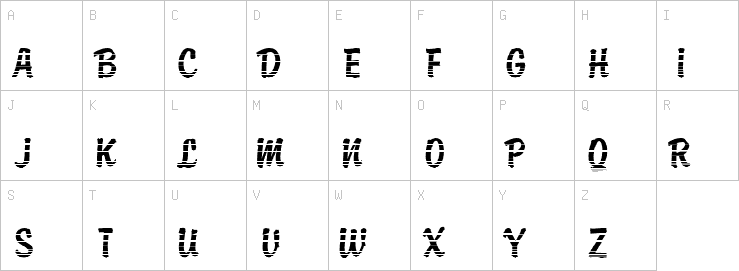 Uppercase characters