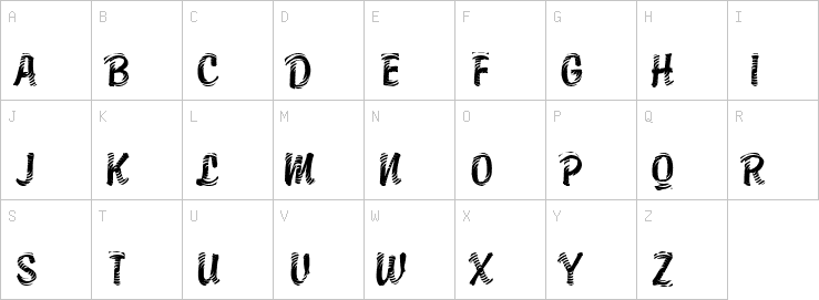 Uppercase characters