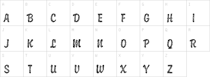 Uppercase characters