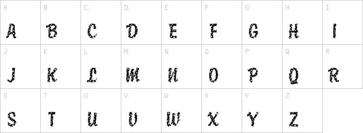 Uppercase characters