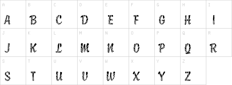 Uppercase characters