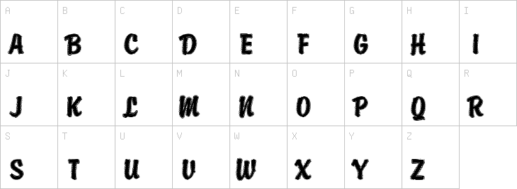 Uppercase characters