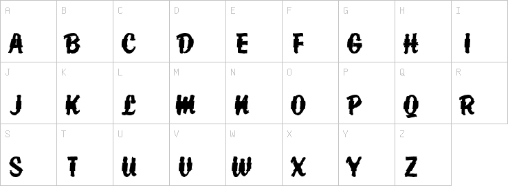 Uppercase characters