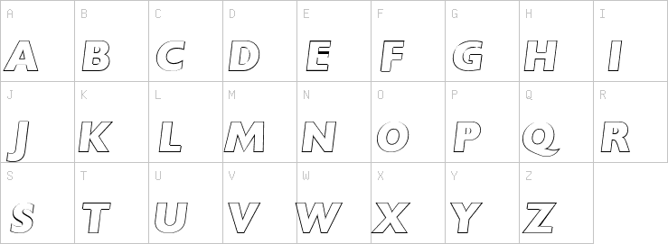 Uppercase characters