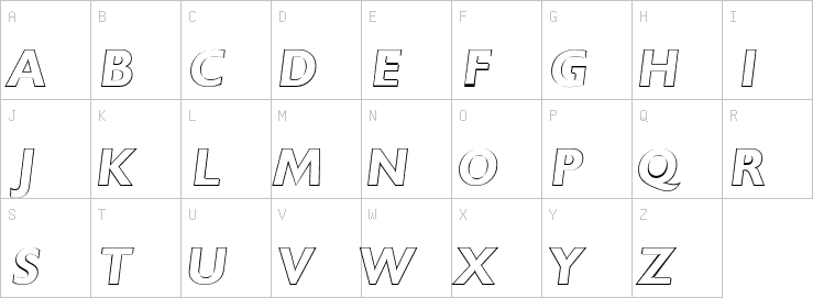 Uppercase characters