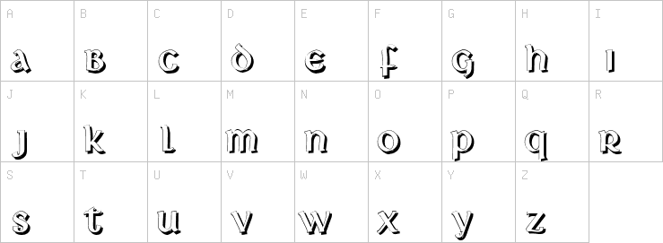 Uppercase characters