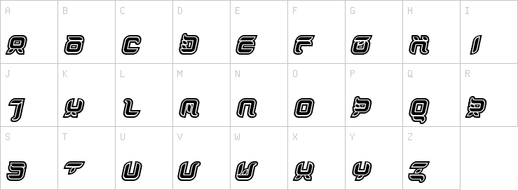 Uppercase characters