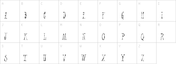 Uppercase characters