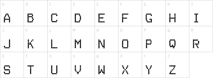 Uppercase characters