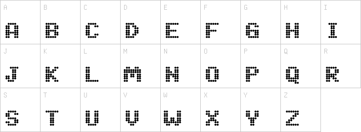 Uppercase characters