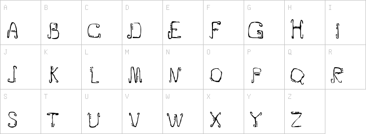 Uppercase characters