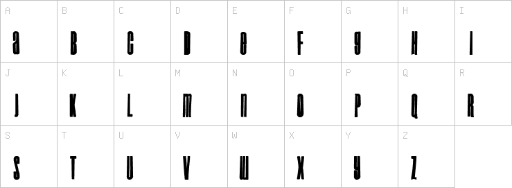 Uppercase characters