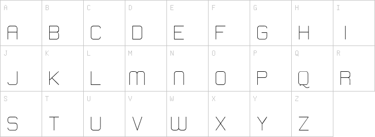 Uppercase characters