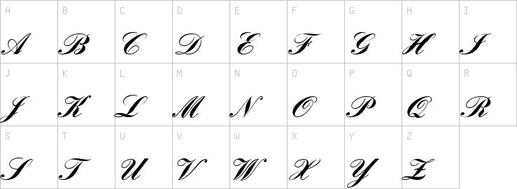 Uppercase characters