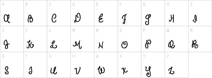 Uppercase characters