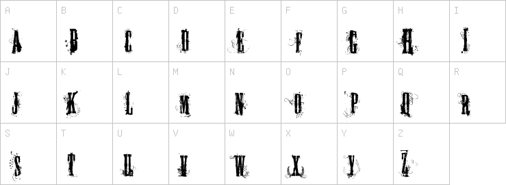 Uppercase characters